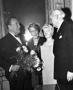 Anders de Wahl var med på släktföreningens årsmöte 22 januari 1953.